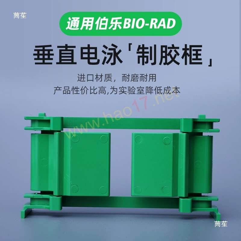 电泳制胶绿色夹子 伯乐 1653304 天能VE180制胶夹bio-rad夹胶框