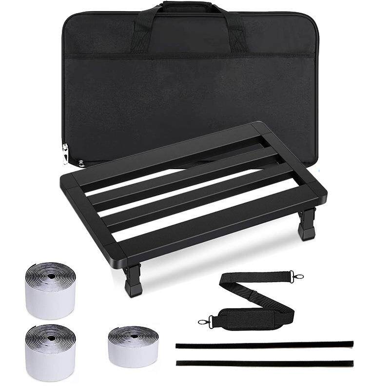 电吉他单块效果器板子固定架子轨道板便携可移动中心杆设计吉它