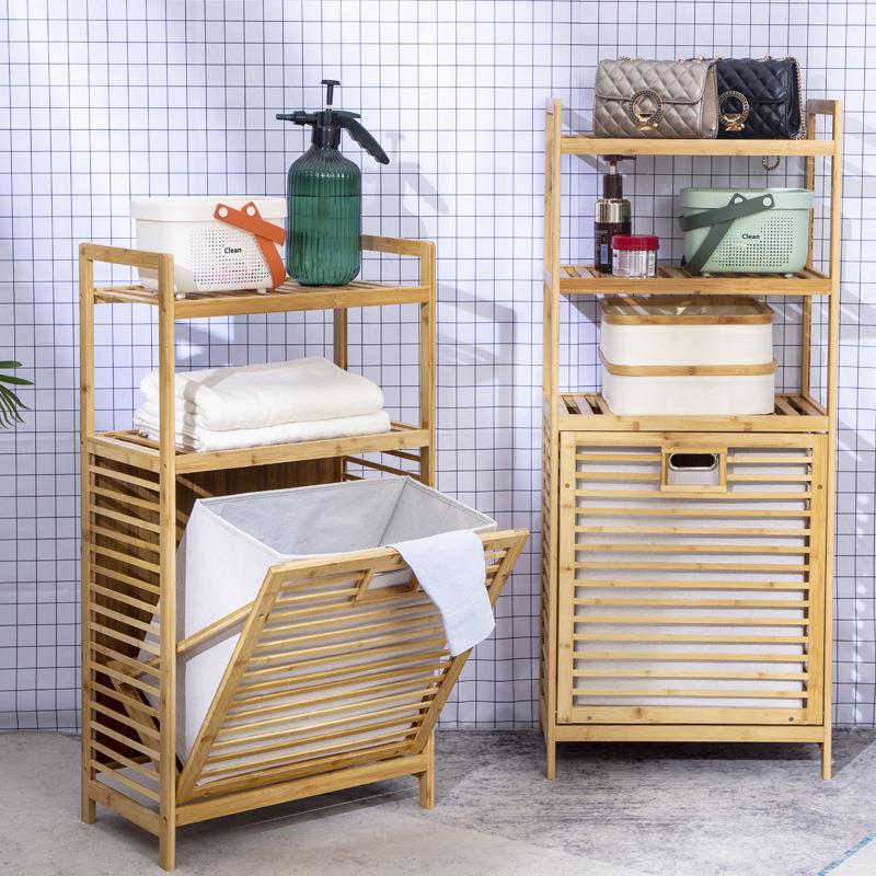 多层收纳置物架花架脏衣杂物收纳篮玩具收纳阳台洗衣房整理架