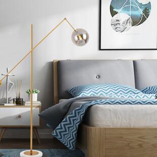 北欧现代客厅创意轻奢大理石个性卧室床头简约设计艺术造型落地灯