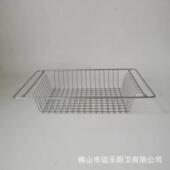 不锈钢网篮收纳筐304篮筐钢丝沥水线篮厨房水槽洗菜篮子mesh tray