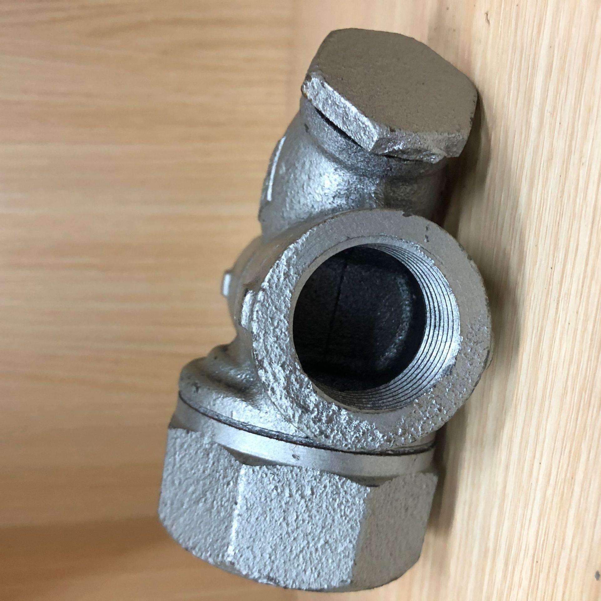 铸铁丝口疏水阀内螺纹圆盘式汽水分离器蒸汽自动疏水阀CS19H-16