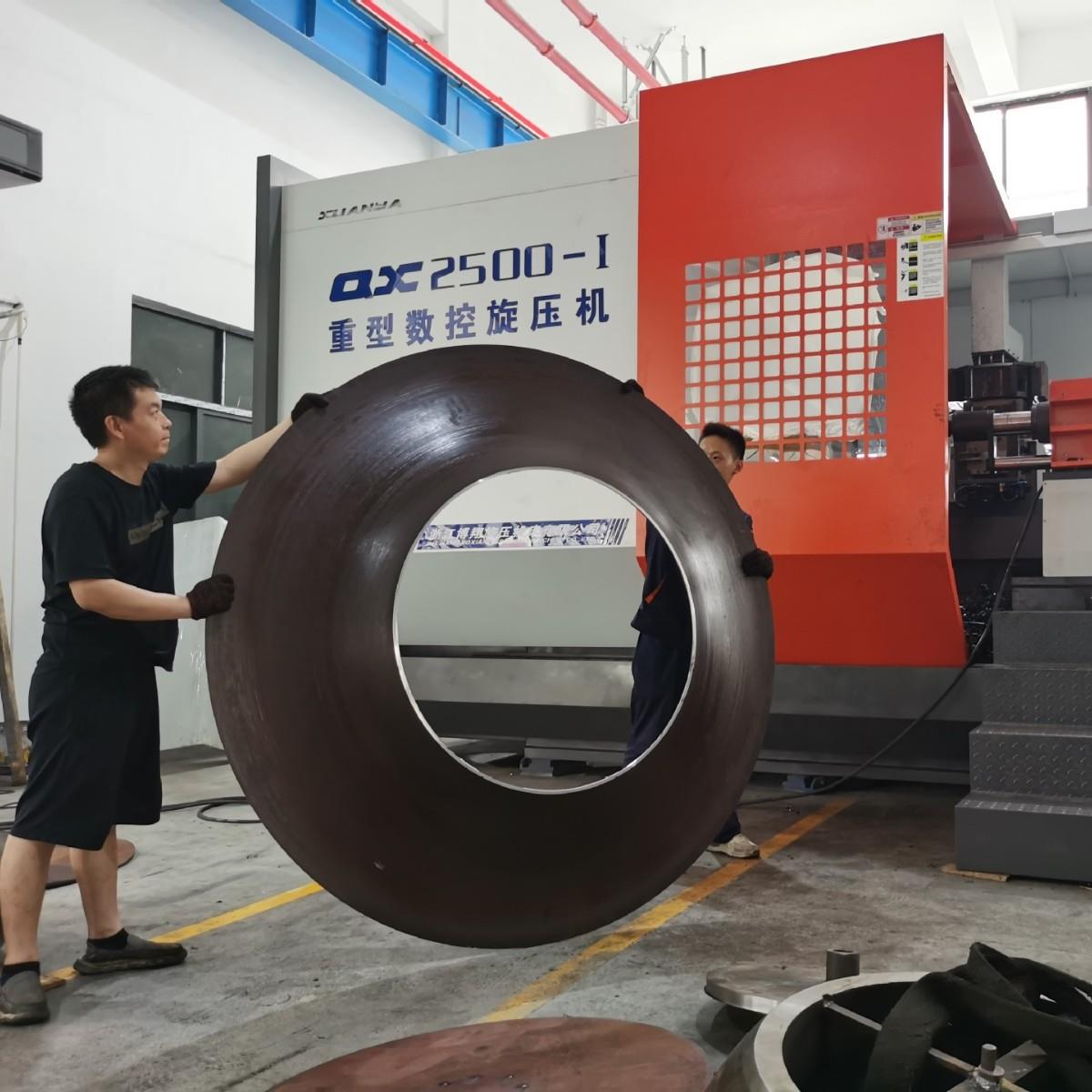 缩口旋压机厂家管件缩径封口 热旋CNG气瓶