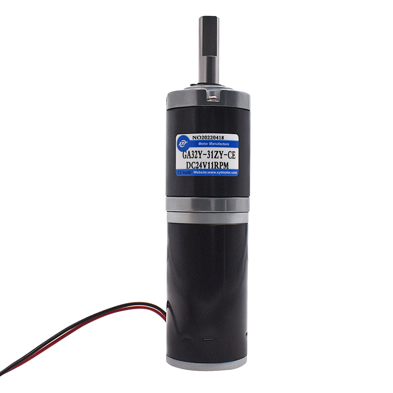 12V24V直流减速电机马达微小型GA32Y-31ZY行星齿轮箱大扭力可调速
