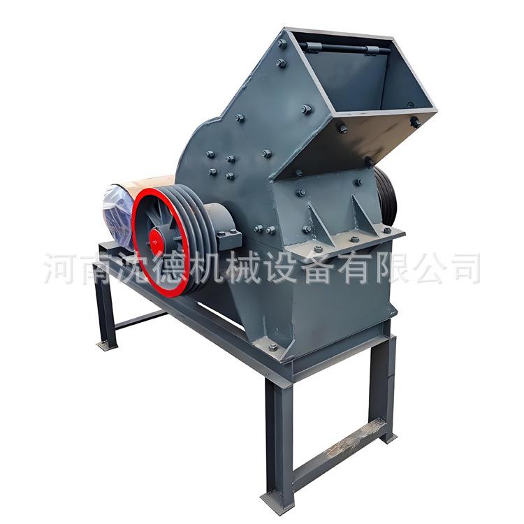 PC400*600柴油动力鹅卵石锤式破碎机石灰石打沙机建筑垃圾粉碎机