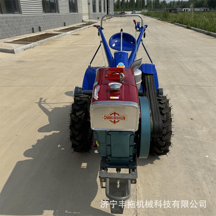 151底盘18马力耕地两轮手扶拖拉机15马力翻地犁地轮式手扶拖拉机