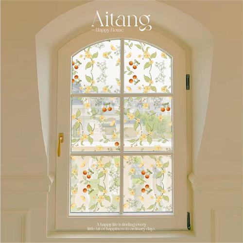 透光不透明防窥磨砂贴纸