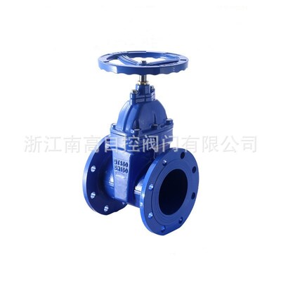 弹性座封闸阀 PE管软密封水用阀门 暗杆阀门Z45X-16Q 暗杆阀门