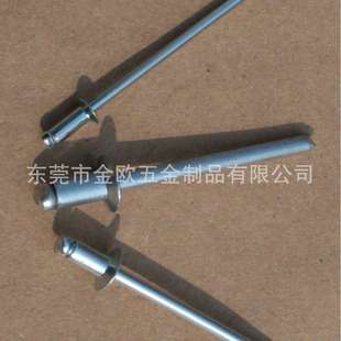 镀锌沉头铁铆钉沉头全铁抽芯铆钉 源头工厂平头铁拉钉