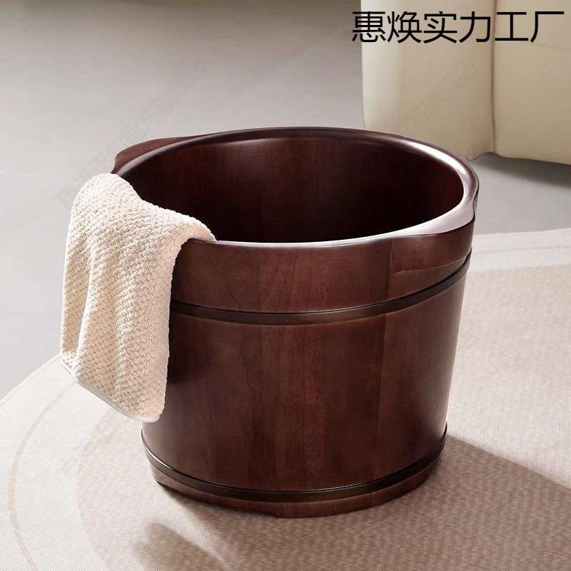 【保温持久温暖】木质足浴桶木桶家用洗脚桶泡脚桶按摩养
