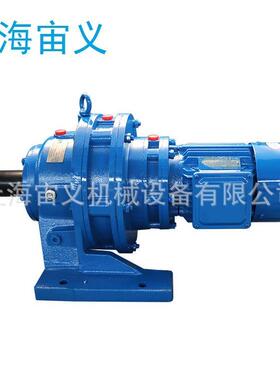 BWD5-11-Y18.5KW-M2木材剥皮机减速机机架图纸蜗轮减速器NMRV050-