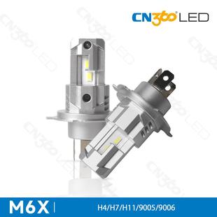 M6X直插式 cn360 LED汽车大灯远近光H4 9006厂家直销 H11 9005