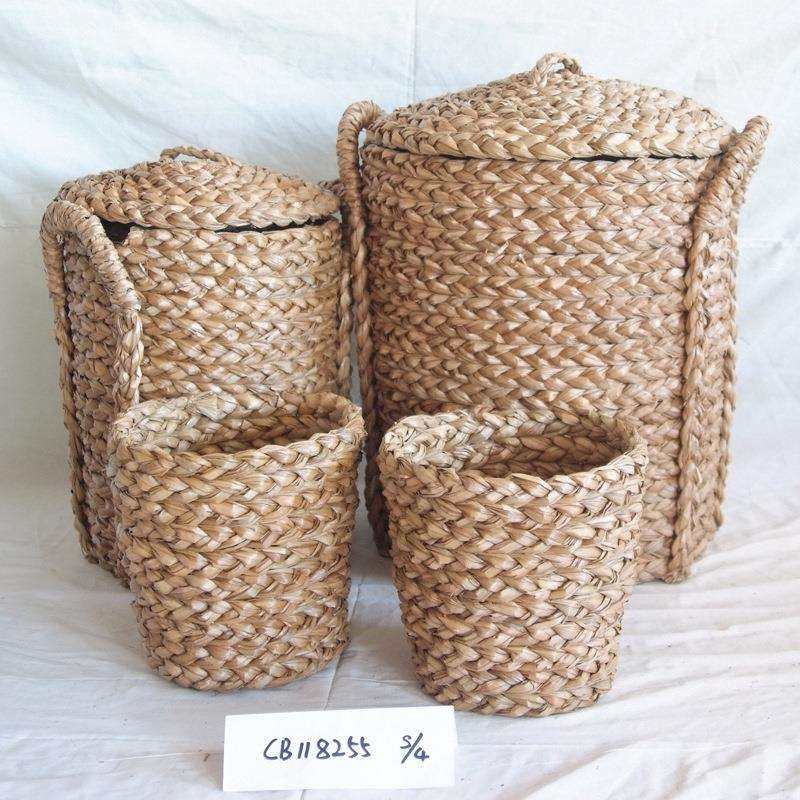 草编花篮花盆盆栽海草筐编织篮藤编植物竹编编织花篮竹篮装饰箱