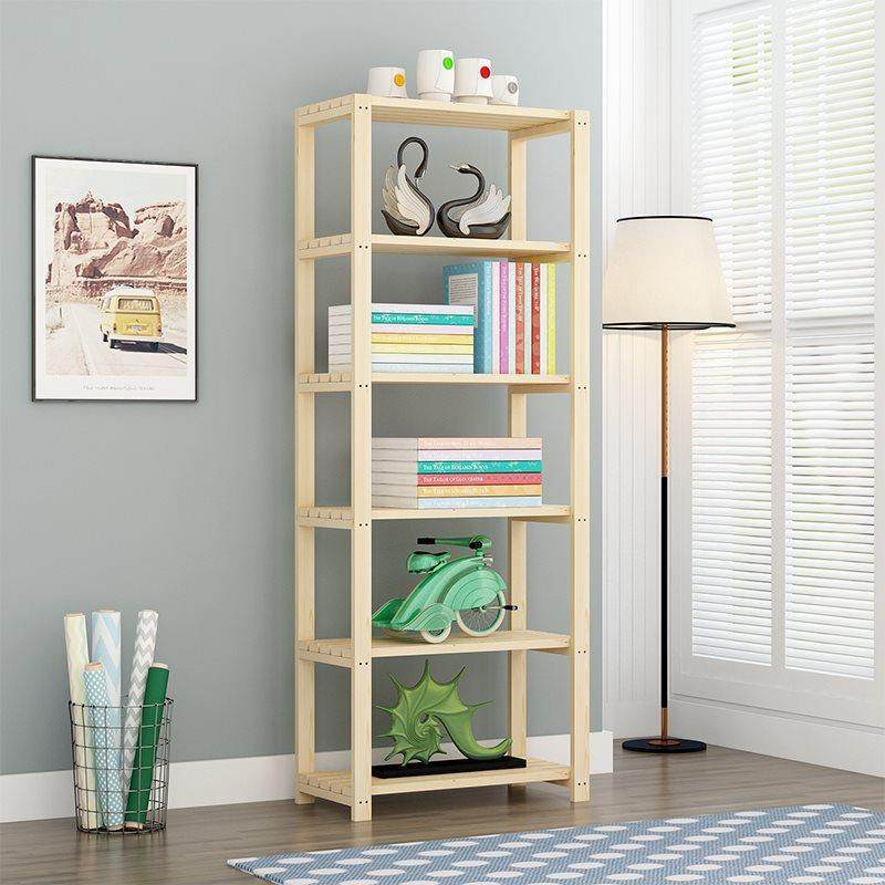 可定木架置物架实木书架松木货架卧室多层架储物架木质落地搁,鲜花速递/花卉仿真/绿植园艺,割草机/草坪机,淘宝优惠券,粉丝福利购,淘宝优惠卷