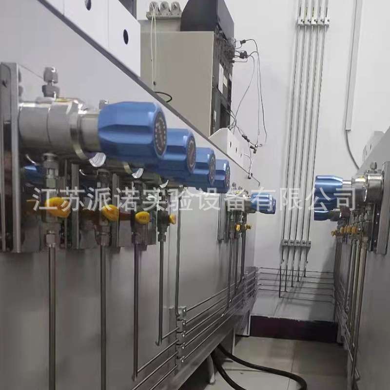 实验室气体管路系统 分排气直通多通气路系统布局安装实验室排风