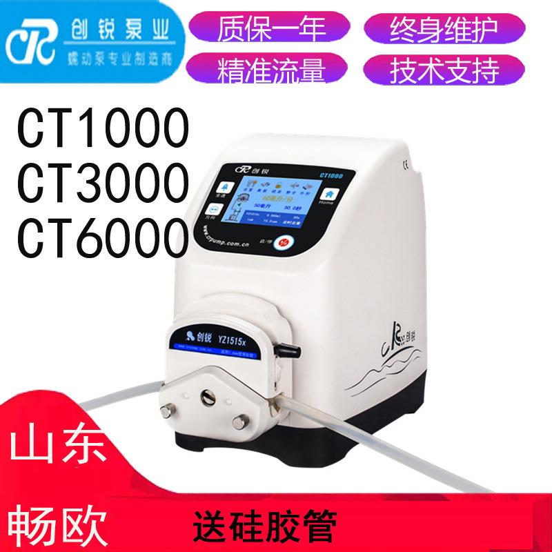 蠕动泵CT6000实验室流量多通道蠕动泵恒流液体传输计量泵YZ15