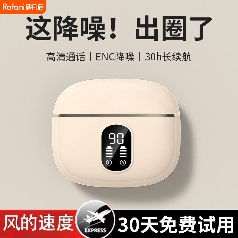 罗凡尼x87不漏音降噪无线蓝牙耳