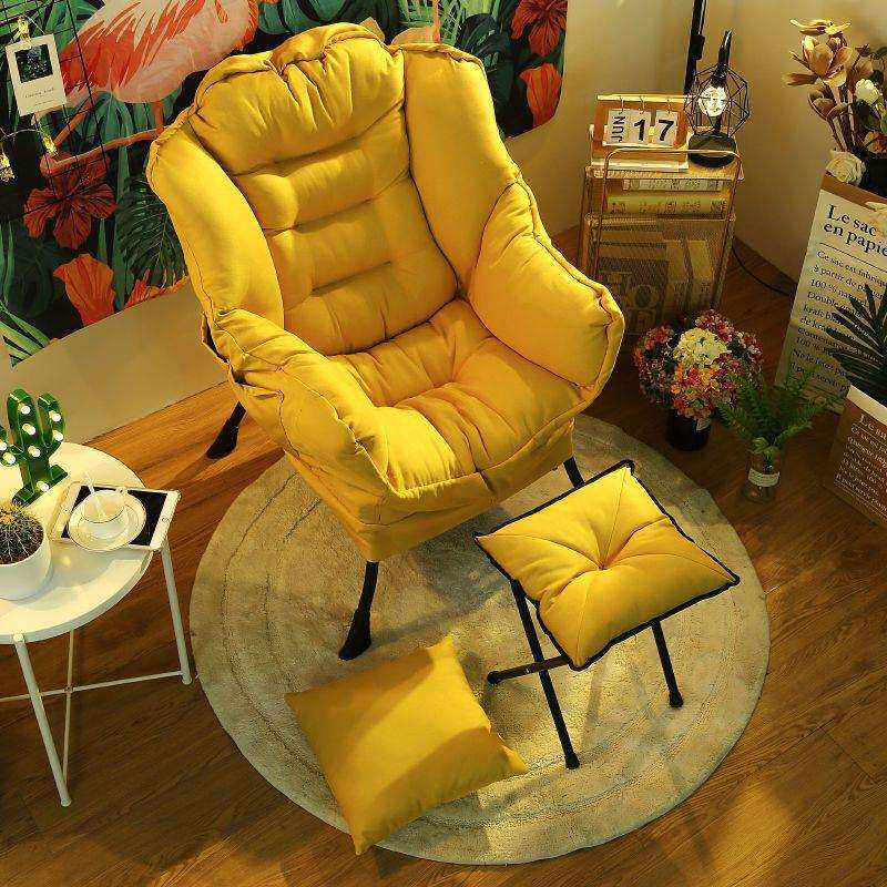 懒人沙发电脑椅阳台卧室休闲靠背椅女生可爱沙发椅子单人懒人躺椅
