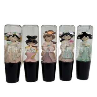 水晶公仔排挡头杆汽车改装通用换挡头延长变速档把波棍头旋钮配件