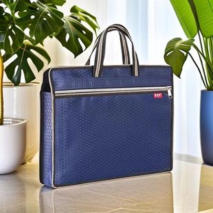 康纳斯822手提文件袋可装4条烟装烟文件袋手提礼品袋商务会议酒袋