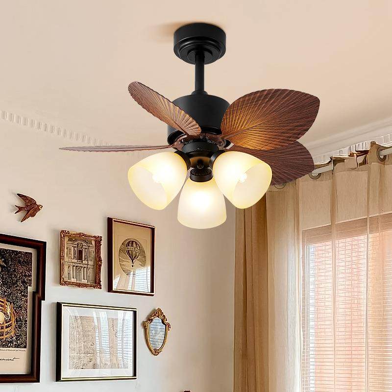 卧室风扇灯2025新款ABS芭蕉叶扇叶简约客厅餐厅复古房间吊扇灯,农机/农具/农膜,播种栽苗器/地膜机,淘宝优惠券,粉丝福利购,淘宝优惠卷