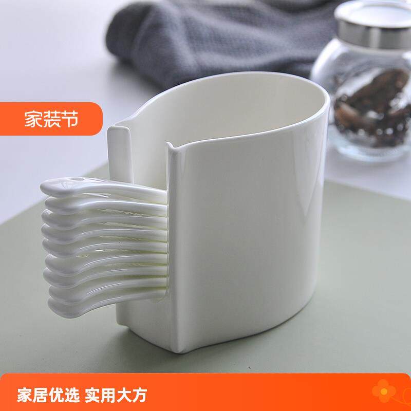 调羹勺笼酒店勺子骨瓷装小勺纯白桌面盒收纳整理唐山家用归类筒,农机/农具/农膜,播种栽苗器/地膜机,淘宝优惠券,粉丝福利购,淘宝优惠卷