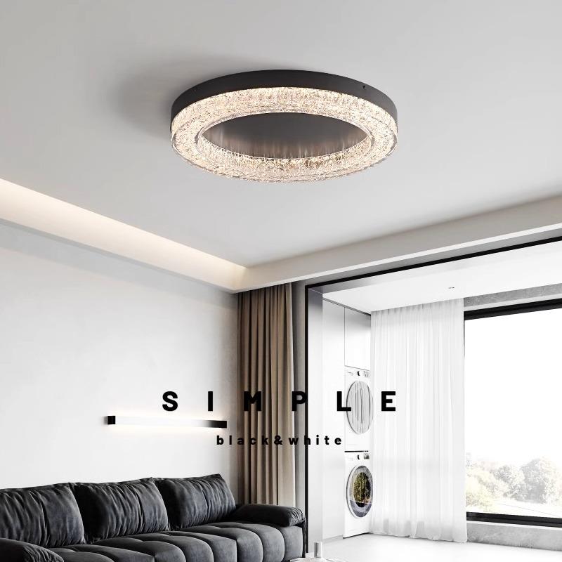 意式极简客厅吸顶灯现代简约高端设计师2024新款家用主卧室房间灯