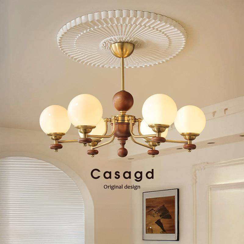 CASAGD法式中古风创意魔豆客厅吊灯美式复古全光谱护眼卧室餐厅灯,农机/农具/农膜,播种栽苗器/地膜机,淘宝优惠券,粉丝福利购,淘宝优惠卷