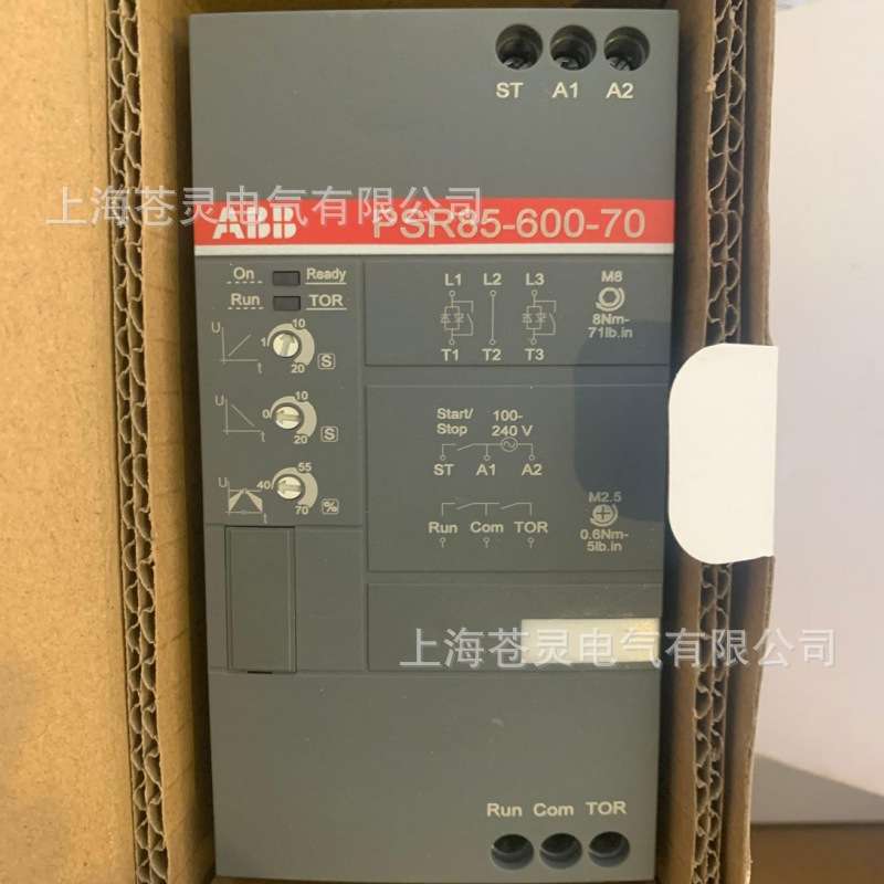 ABB软启动PSR45-600-70 PSR60-600-70 PSR72-600-70 PSR85-600-70