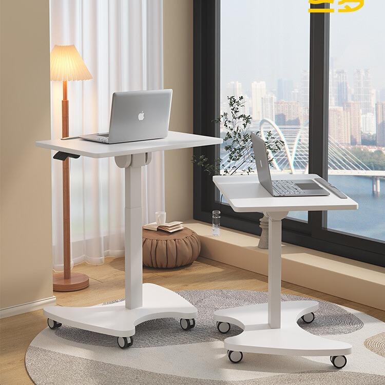 升降桌可移动电脑桌简约现代书桌站立式工作台办公桌小户型学习