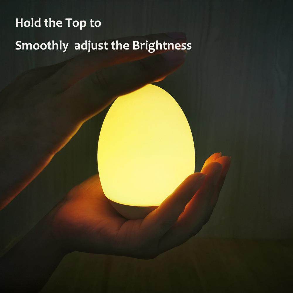 爆款不倒翁鸡蛋形充电七彩night light儿童婴儿小夜灯拍拍灯,玩具/童车/益智/积木/模型,毛绒/玩偶/公仔/布艺类玩具,淘宝优惠券,粉丝福利购,淘宝优惠卷