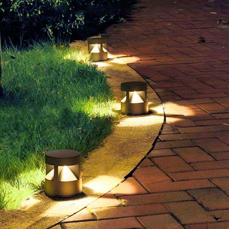 户外防水太阳能庭院灯花园别墅草坪灯小区照明景观灯室外地插路灯