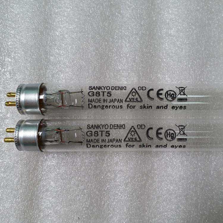SANKYO DENKI三共杀菌灯G8T5 GL8石英紫外线消毒灭菌灯