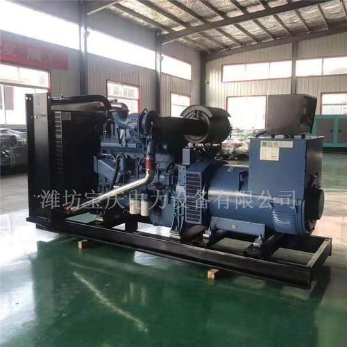 500千瓦玉柴发电机组 配置YC6TD780柴油 500KW无刷发电机 三相
