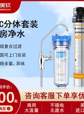 爱惠浦4DC净水器滨特尔净水器商用餐饮酒店咖啡奶茶店厨房净水