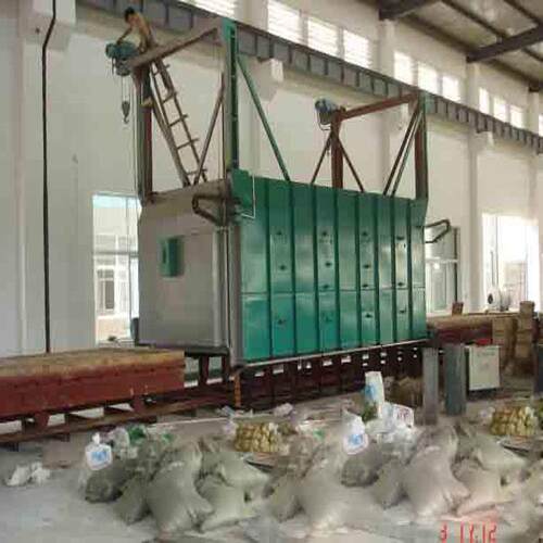 长兴工业炉厂家按需制造 RT2双头台车对开式电阻炉 台车炉热处理