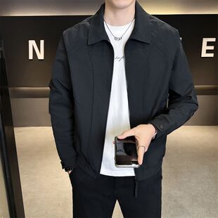 2026春季新款潮牌男士外套工装爆款百搭立领痞帅休闲宽松夹克上衣