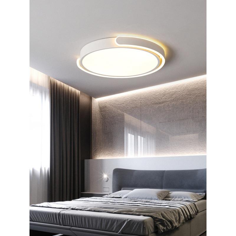 超薄5cm卧室灯吸顶灯简约现代创意圆形led房间灯2020年新款主卧灯