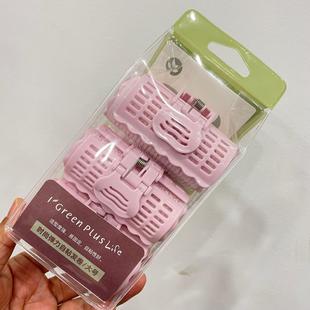 袋装 弹力自粘蓬松波浪刘海发卷 卷发器卷发卷发夹 时尚 绿素