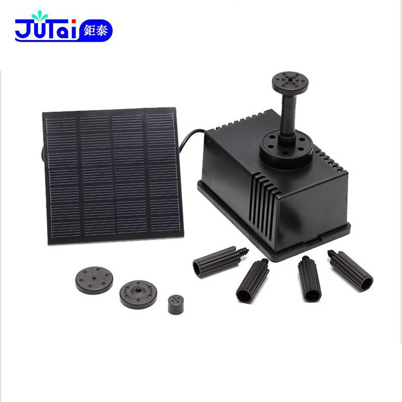 厂家供应太阳能水泵太阳能喷泉花园水池假山流水观景喷泉量大从优