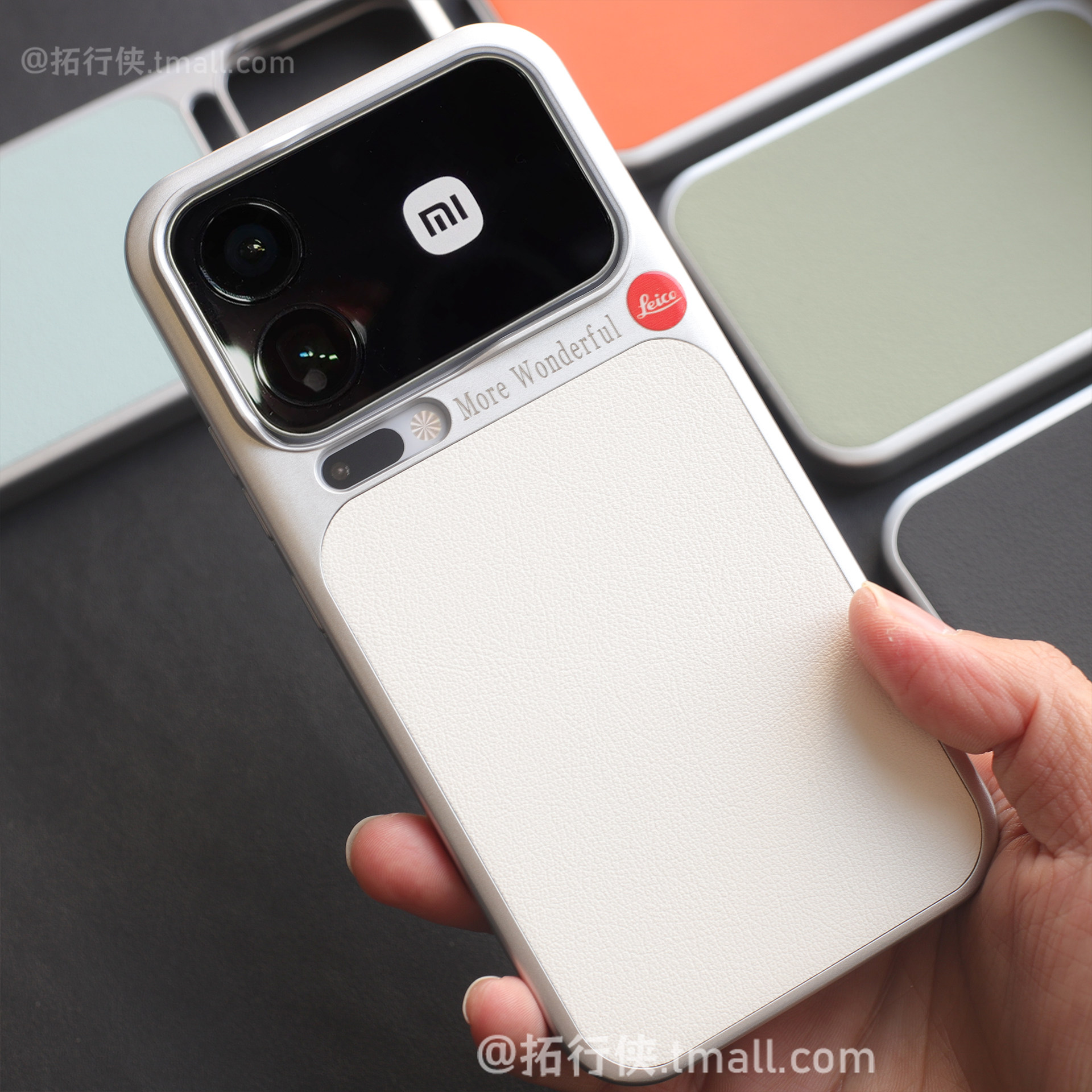 白月光素皮纹适用XIaomi小米17ProMax手机壳十七17ProMax保护壳磨砂电镀三包边硬外壳防摔散热极简风新款男女