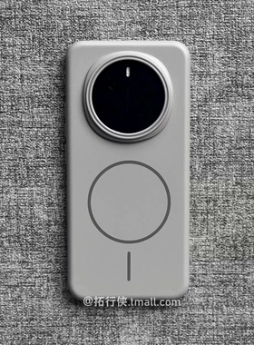 拓行侠新品适用荣耀GTpro手机壳细圈磁吸保护套Magic7pro魔术6/5超薄磨砂PC硬壳X60/X50GT钛灰色高级感大孔男