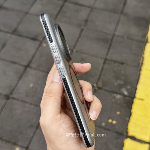 适用Magic7pro强磁吸瓦楞竖条纹