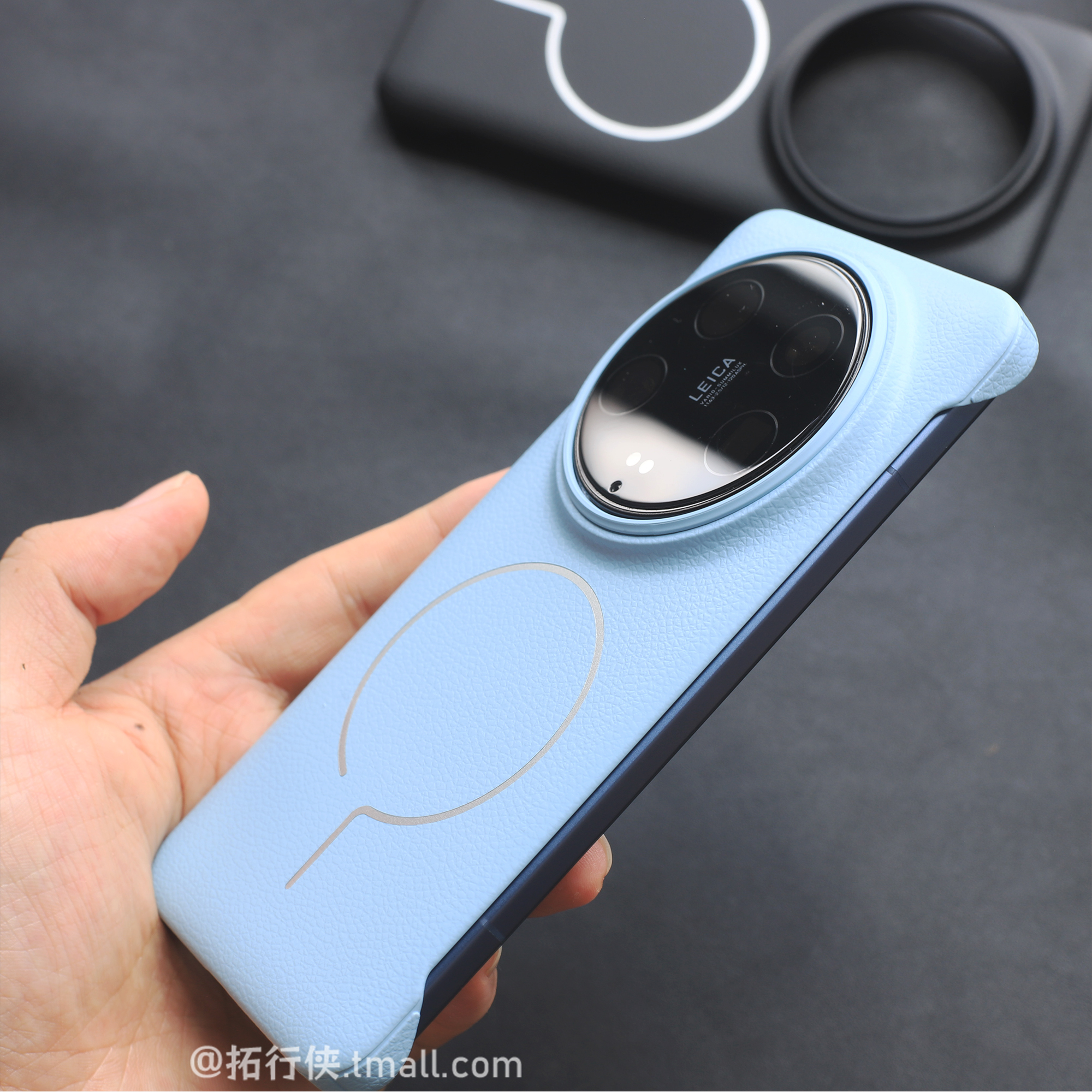 适用小米15/14Ultra磁吸无边框硬