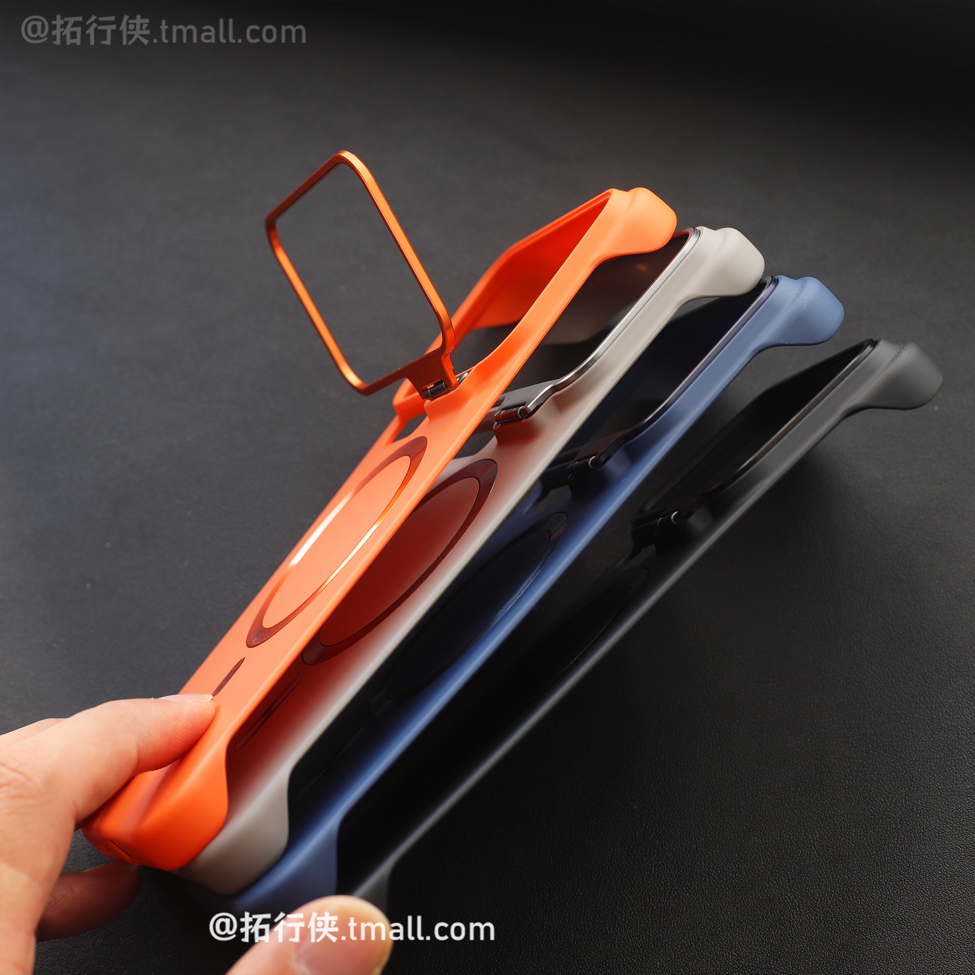 隐形镜头支架Magsafe磁吸手机壳适用小米17pro/15/mi14无边框超薄抗指纹iPhone苹果17promax半包散热16硬外壳