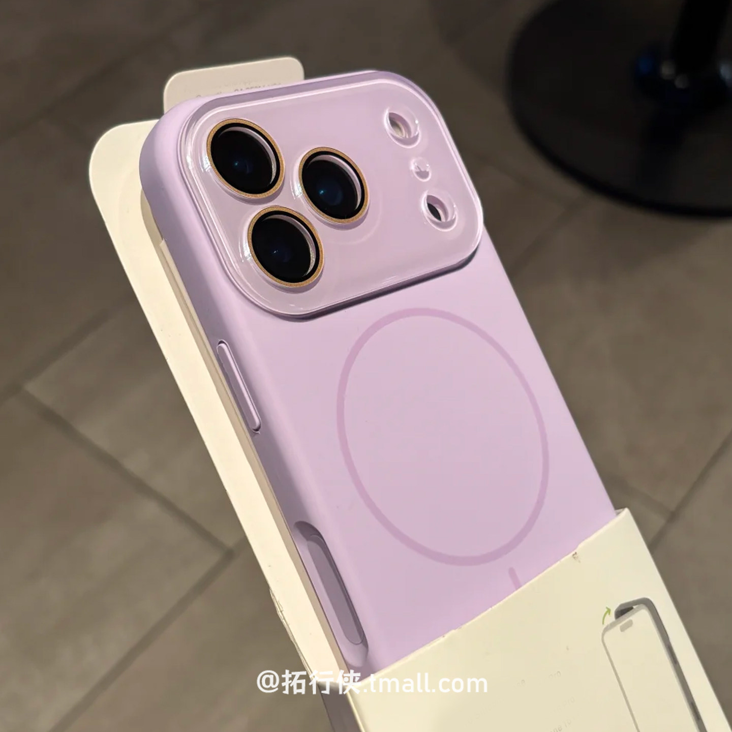 ins超火丁香紫细圈磁吸手机壳适用iphone17苹果17Promax液态硅胶保护套Air水晶全包镜头16pro新款15/14肤感女