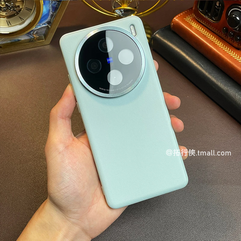 vivoX200荔枝皮纹防刮镜头膜纯色