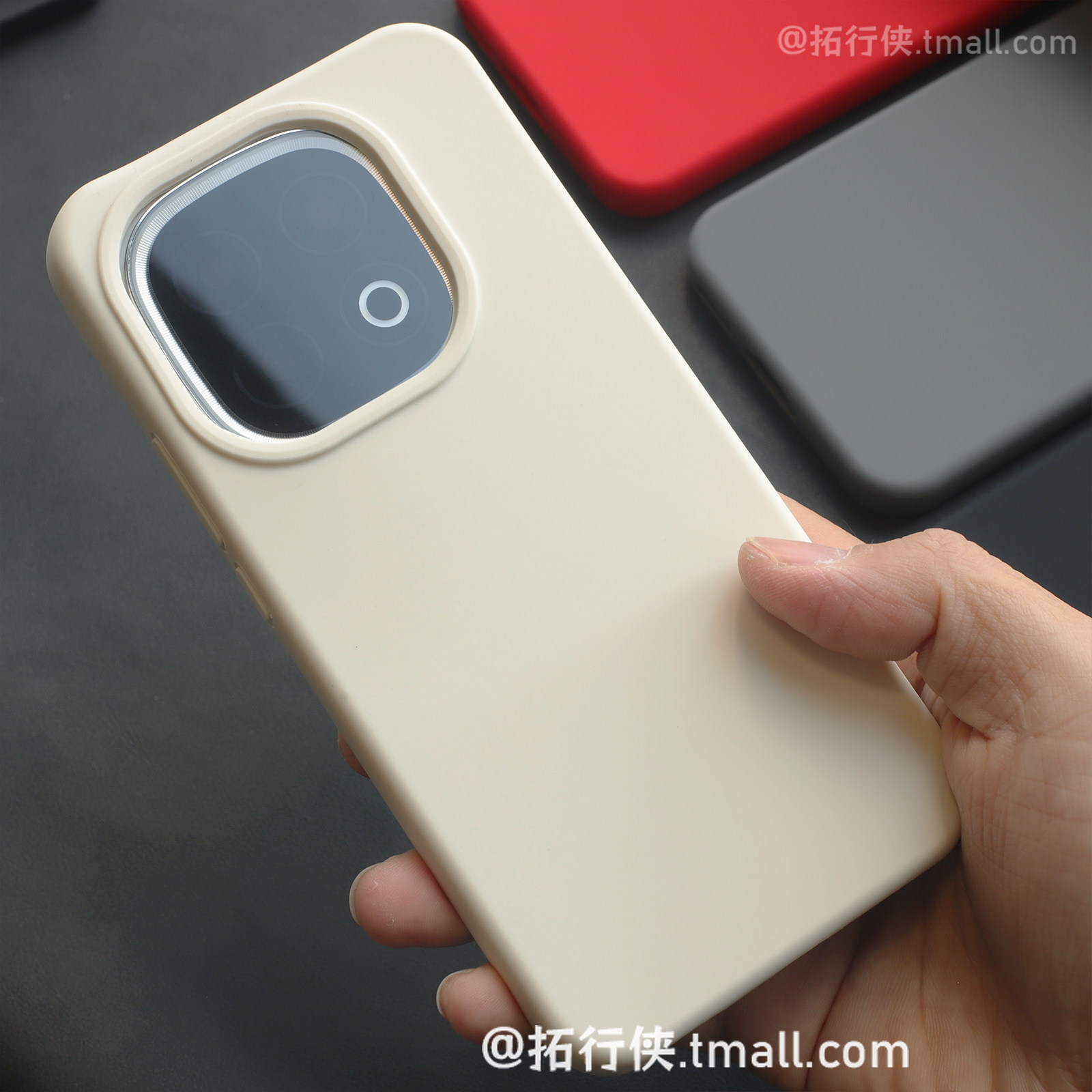 古董白耐脏不会发黄【真液态】适用iQOO15/13手机壳橡皮擦感12液态硅胶Neo11/10/8pro保护套Z9turbo+极简风女