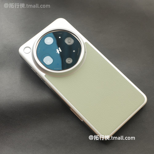 拓行侠适用OPPOFindX9Ultra手机壳ins小清新绿色素皮保护壳FindX8Ultra荔枝纹防滑x9spro/x8s+防摔半包硬壳女