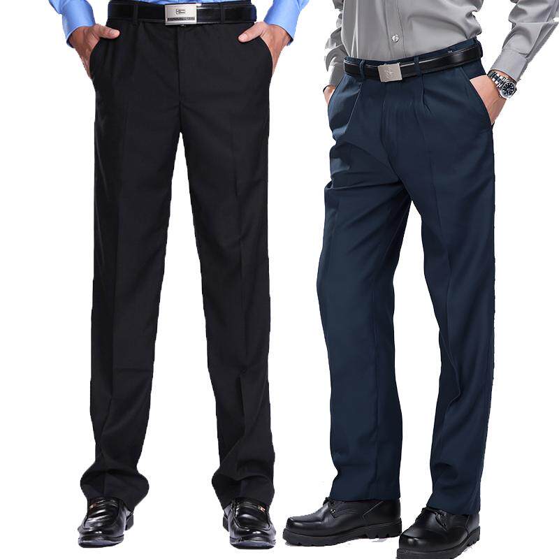 保安服裤子黑色厚款制服工作裤保安秋冬西裤保安服工装裤男女春夏